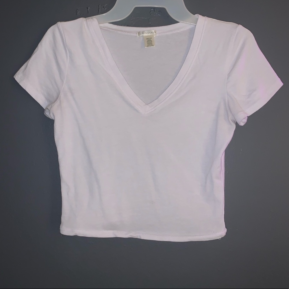 V-Neck Crop Top